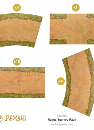 Roads/Path/Ways Scenery Pack