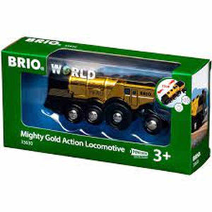 Mighty Gold Action Locomotive, 33630 van Brio te koop bij Speldorado !