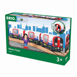 Tube Metro Train (2 Wagons), 33867 van Brio te koop bij Speldorado !