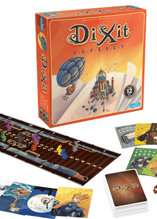 Dit is een foto van het spel Dixit Odyssey NL te koop bij Speldorado Spellenwinkel Delft