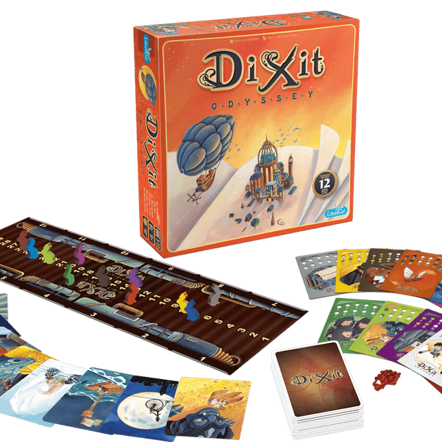 Dit is een foto van het spel Dixit Odyssey NL te koop bij Speldorado Spellenwinkel Delft