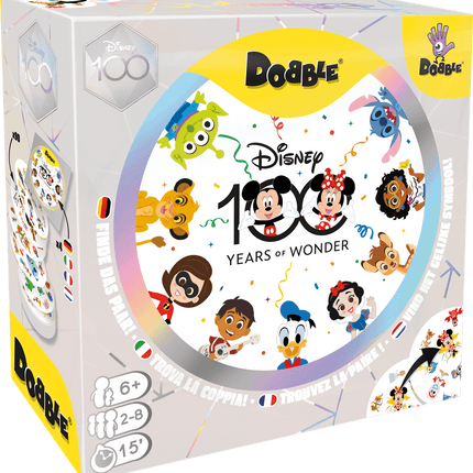 Dobble Disney 100, 95933 van Asmodee te koop bij Speldorado !