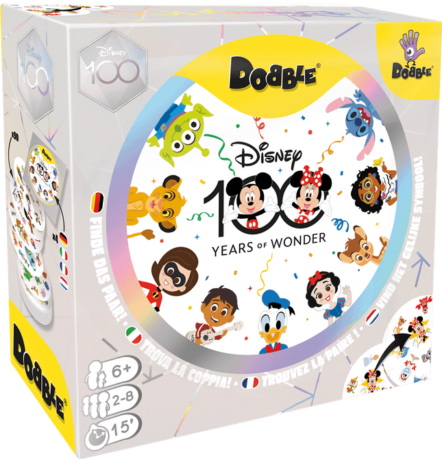 Dobble Disney 100, 95933 van Asmodee te koop bij Speldorado !