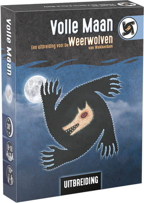 De Weerwolven van Wakkerdam - Volle Maan – party kaartspel – 8 tot 18 spelers