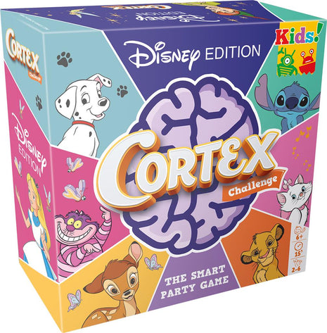 Cortex Challenge KIDS Disney Edition – gezellig kaartspel – 2 tot 6 spelers