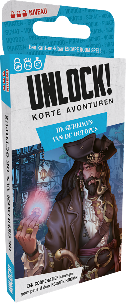 Escaperoom - Unlock! Korte Avonturen 6 De geheimen v/d OctopusUnlock
