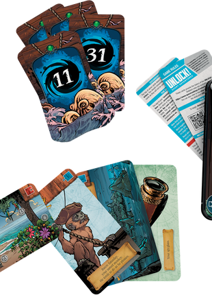 Dit is een foto van het spel Unlock! Korte Avonturen 6 De geheimen v/d Octopus te koop bij Speldorado Spellenwinkel Delft