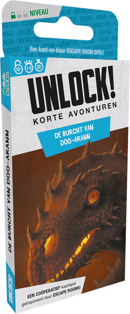 Escaperoom - Unlock! Korte Avonturen 4 De burcht van Doo-ArannUnlock