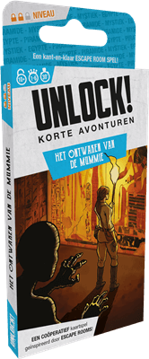 Dit is een foto van het spel Unlock! Korte Avonturen Het ontwaken v/d mummie NL te koop bij Speldorado Spellenwinkel Delft