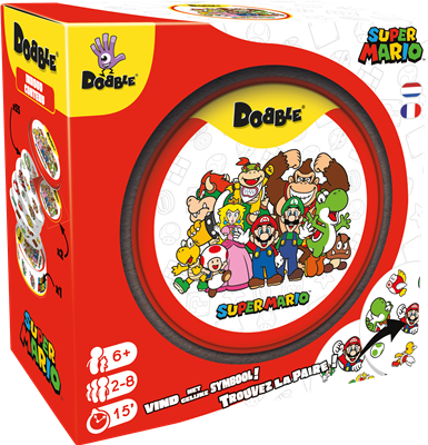 Dit is een foto van het spel Dobble Super Mario te koop bij Speldorado Spellenwinkel Delft