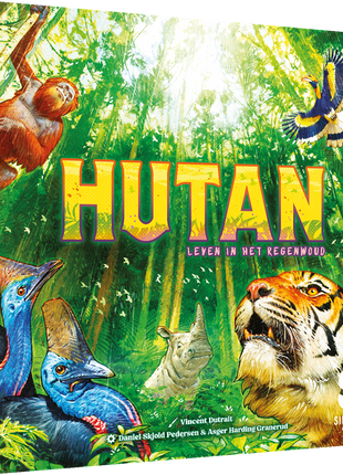 Hutan – gezellig bordspel – 2 tot 4 spelers