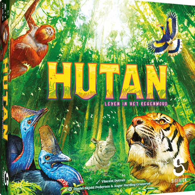 Dit is een foto van het spel Hutan te koop bij Speldorado Spellenwinkel Delft