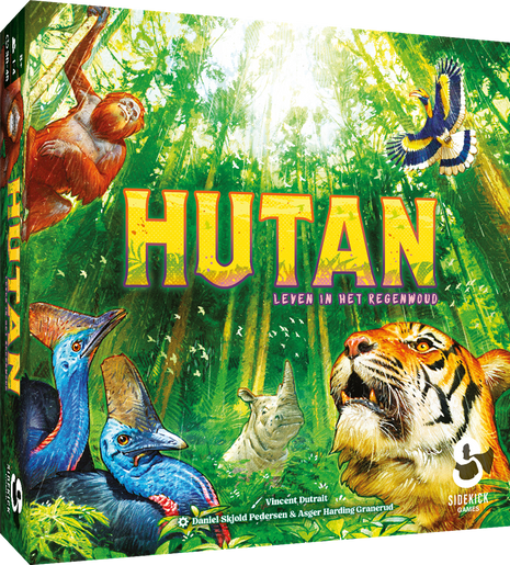 Hutan – gezellig bordspel – 2 tot 4 spelers