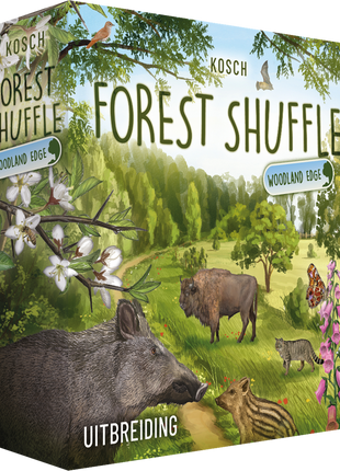 Forest Shuffle Woodland Edge – gezellig bordspel – 2 tot 5 spelers