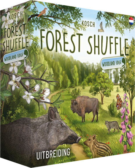 Forest Shuffle Woodland Edge – gezellig bordspel – 2 tot 5 spelers