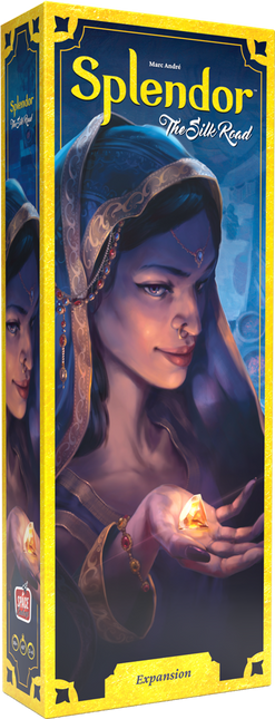 Dit is een foto van het spel Splendor Silk Road te koop bij Speldorado Spellenwinkel Delft