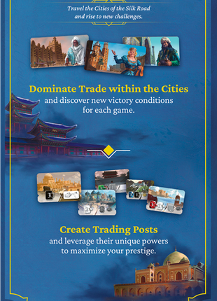 Dit is een foto van het spel Splendor Silk Road te koop bij Speldorado Spellenwinkel Delft
