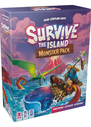 Survive the Island Monster Pack – strategisch bordspel – 2 tot 4 spelers
