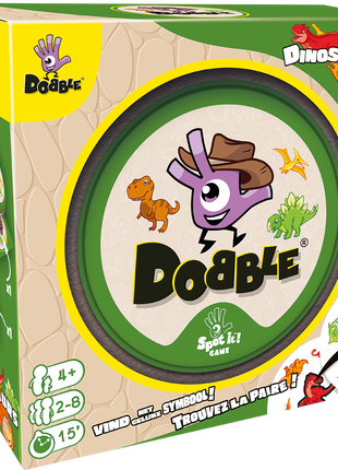 Dobble Dinosaurs – party kaartspel – 2 tot 8 spelers