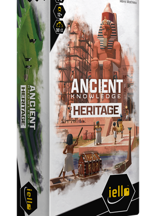 Dit is een foto van het spel Ancient Knowledge Heritage te koop bij Speldorado Spellenwinkel Delft