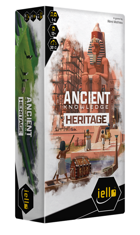Dit is een foto van het spel Ancient Knowledge Heritage te koop bij Speldorado Spellenwinkel Delft