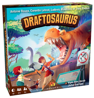 Draftosaurus NL/FR – gezellig bordspel – 2 tot 5 spelers