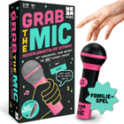 Grab the Mic (Nederlands) – gezellig kaartspel – 2 tot 4 spelers