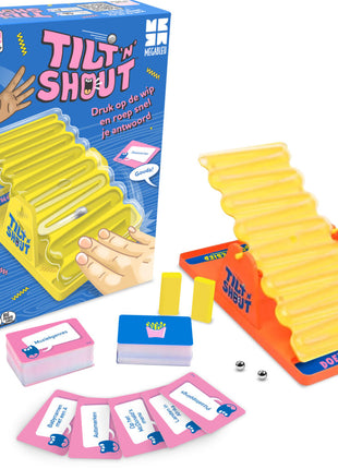 Tilt n shout – gezellig kaartspel – 2 tot 4 spelers