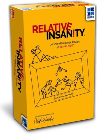 Dit is een foto van het spel Relative Insanity te koop bij Speldorado Spellenwinkel Delft