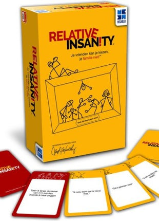 Relative Insanity – gezellig kaartspel – 2 tot 4 spelers