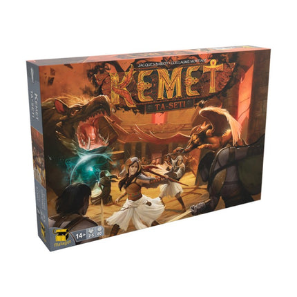 Dit is een foto van het spel KEMET TA-SETI te koop bij Speldorado Spellenwinkel Delft