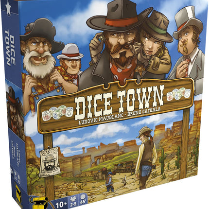 Dit is een foto van het spel Dice Town te koop bij Speldorado Spellenwinkel Delft