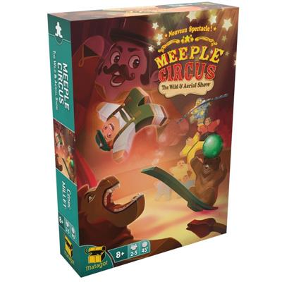 Dit is een foto van het spel Meeple Circus Exp te koop bij Speldorado Spellenwinkel Delft
