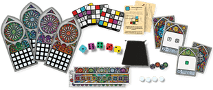 Dit is een foto van het spel Sagrada NL te koop bij Speldorado Spellenwinkel Delft