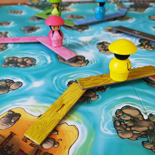 Dit is een foto van het spel River Dragons te koop bij Speldorado Spellenwinkel Delft