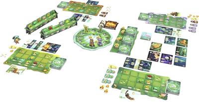 Dit is een foto van het spel Living Forest FR/NL NL te koop bij Speldorado Spellenwinkel Delft