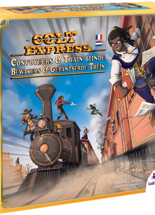 Colt Express exp. Bewakers & Gepantserde Trein – party bordspel – 3 tot 8 spelers
