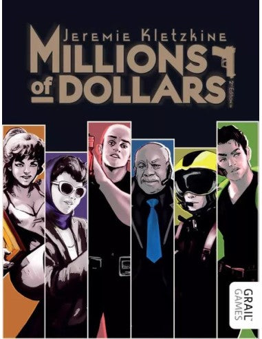 Millions of Dollars 2nd Edition – gezellig kaartspel – 3 tot 9 spelers