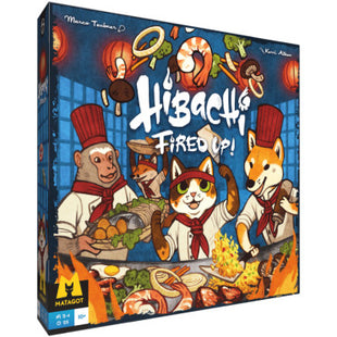 Hibachi Fired Up – strategisch bordspel – 2 tot 4 spelers