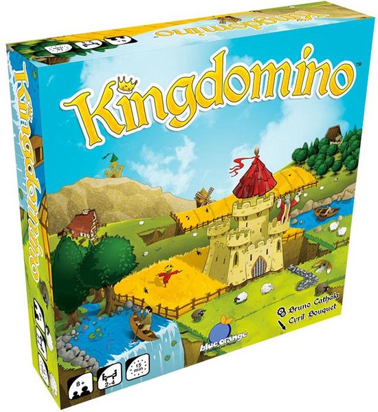 Dit is een foto van het spel Kingdomino te koop bij Speldorado Spellenwinkel Delft