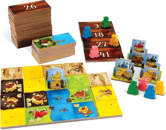 Dit is een foto van het spel Kingdomino te koop bij Speldorado Spellenwinkel Delft