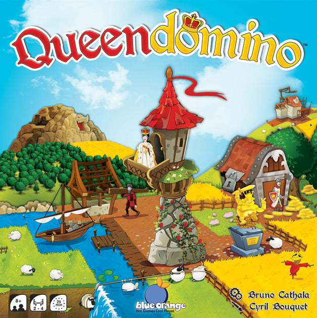 Dit is een foto van het spel Queendomino te koop bij Speldorado Spellenwinkel Delft