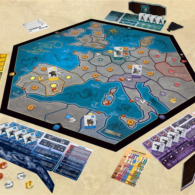 Dit is een foto van het spel Barbarian Kingdoms te koop bij Speldorado Spellenwinkel Delft