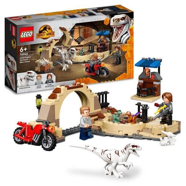 Lego® Jurassic World™ 76945 Atrociraptor Motorachtervolging, 38531352 van Lego te koop bij Speldorado !