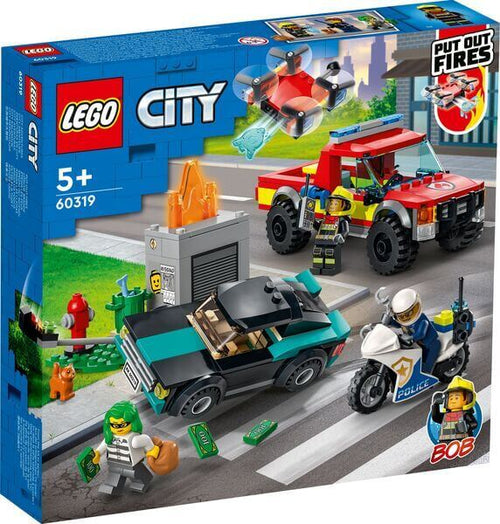 Lego City Brandweer & Politie Achtervolging, 60319 van Lego te koop bij Speldorado !