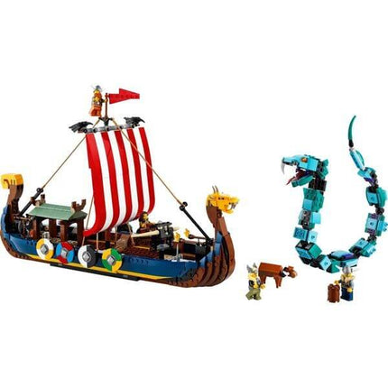 Lego Vikingschip En De Midgaardslang, 31132 van Lego te koop bij Speldorado !