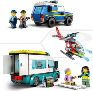 LEGO 60371 CITY POLICE HOOFDKWARTIER VOERTUIGEN, 60371 van Lego te koop bij Speldorado !