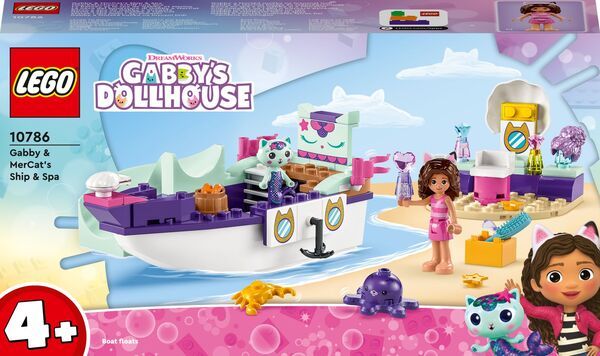 Vertroetelschip van Gabby en Meerminkat 10786 Gabby's Dollhouse