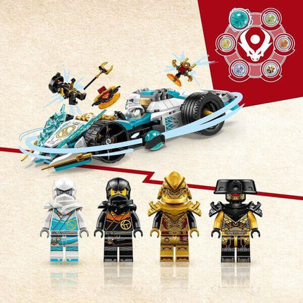 NINJAGO 71791 Zanes Draken power Spinjitzu Racewagen, 38538128 van Lego te koop bij Speldorado !