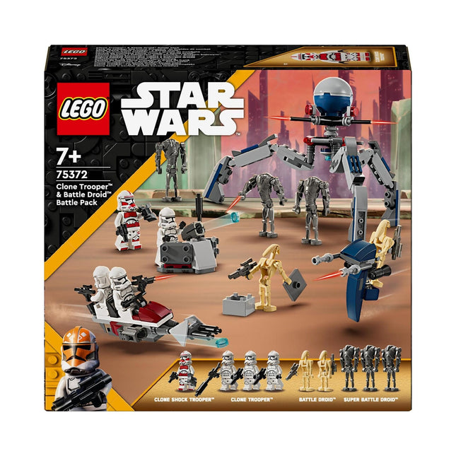 75372 Clone Trooper & Battle Droid Battle